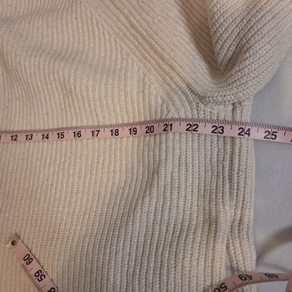 Superdry Cotton Merino Wool Nylon Open-Front Cardigan Size 4 Long Line Sweater - Picture 8 of 13